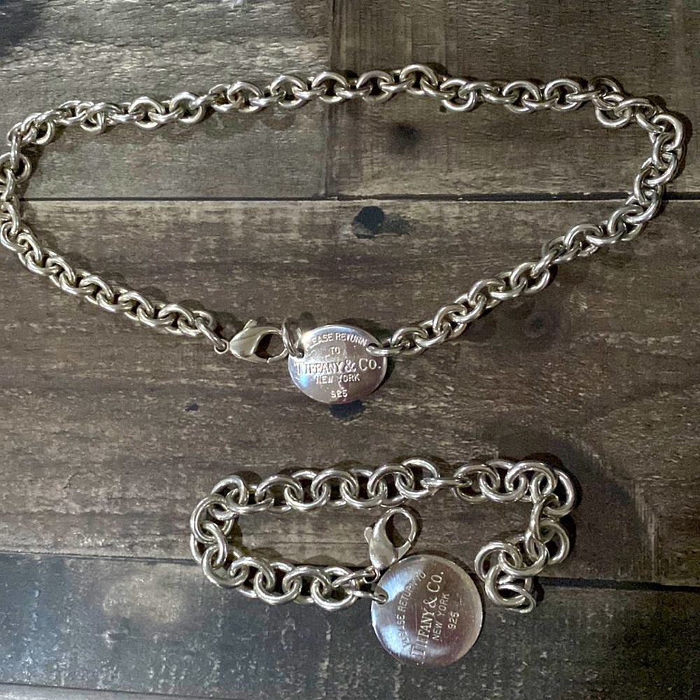 Tiffany Choker & Bracelet